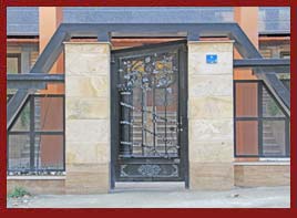 درب های فلزی تزئینی